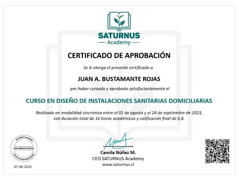 Certificado Instalaciones Sanitarias 4a3 1000 px